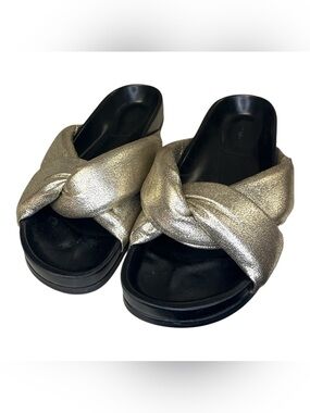 Chloe Puff Knot Slides